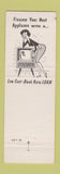 Matchbook Cover - Clinton National Bank and Trust St Johns MI