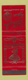 Matchbook Cover - Willow Glen House East Longmeadow MA