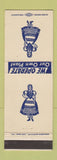 Matchbook Cover - Swiss Cleaners and Laundry Mission Hills Pacoima CA girlie