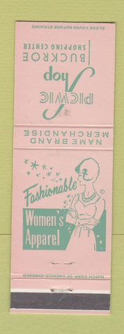Matchbook Cover - Picwic Shop Women's Clothes