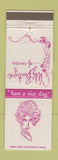 Matchbook Cover - Wig Boutique  girlie