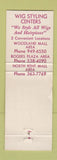 Matchbook Cover - Wig Boutique  girlie