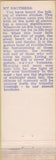 Matchbook Cover - Matchbook Cover Elks Club Tewksbury Wilmington MA