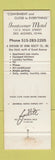 Matchbook Cover - Inntowner Motel Des Moines IA