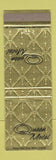Matchbook Cover - Queen Motel Fresno CA POOR BACK