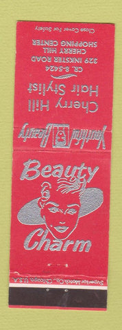 Matchbook Cover - Cherry Hill Hair Salon NJ? Girlie RED