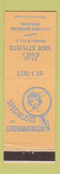 Matchbook Cover - Bill's Hair Salon Marshall MI? Girlie PEACH