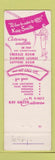 Matchbook Cover - Kay Smith Catering Weddings Miami FL