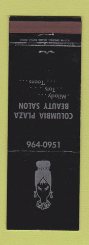 Matchbook Cover - Columbia Plaza Beauty Salon