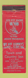 Matchbook Cover - Town and Country Inn MI WEAR