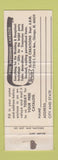 Matchbook Cover - Wedding Catalog Elaine Creations Chicago IL