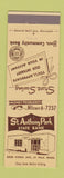 Matchbook Cover - St Anthony Park State Bank St Paul MN