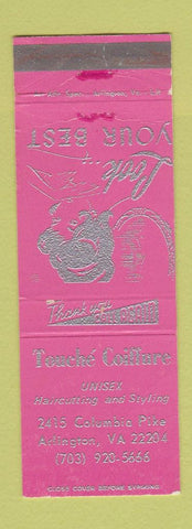 Matchbook Cover - Touche Coiffure Hair Salon Arlington VA WEAR