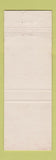 Matchbook Cover - Touche Coiffure Hair Salon Arlington VA WEAR