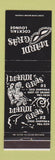 Matchbook Cover - Mardi Gras Cocktail Lounge St Louis MO