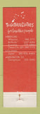 Matchbook Cover - Slak Shak Clothes Wheaton Bethesda Ocean City MD Aspen