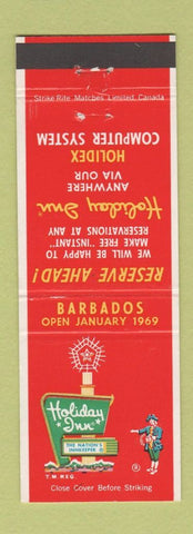 Matchbook Cover - Holiday Inn Canada Ontario ON