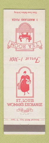 Matchbook Cover - St Louis Woman's Exchange Tea Room St Louis MO
