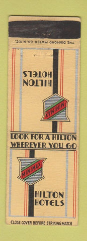 Matchbook Cover - Hilton Hotels WEAR