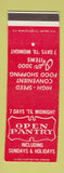 Matchbook Cover - Open Hearth Restaurant Chicago IL