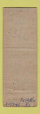 Matchbook Cover - Goody Sweet Shop Restaurant Newark NJ Girlie WORN