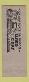 Matchbook Cover - Hines Motors Englewood Colorado