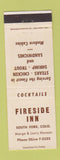Matchbook Cover - Fireside Inn South Fork Colorado