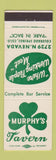 Matchbook Cover - Murphy's Tavern Colorado Springs