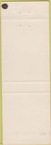 Matchbook Cover - Matchbook Cover Elks Club Farmington MI