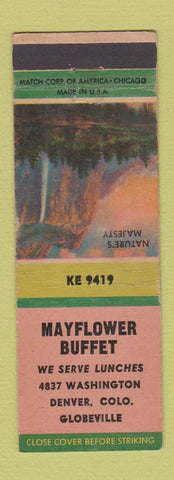 Matchbook Cover - Mayflower Buffet Denver Colorado
