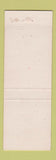 Matchbook Cover - Silverton Trail General Palmer House Durango Colorado