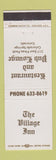 Matchbook Cover - Village Inn Restaurant Colorado Springs