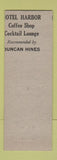 Matchbook Cover - Hotel Harbor Steamboat Springs Colorado girlie