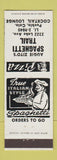 Matchbook Cover - Augie Zito's Spaghetti Trail Pueblo Colorado