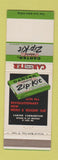 Matchbook Cover - Carter Carburetor Zip Kit Seal St Louis MO