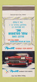 Matchbook Cover - Paul Goldman Plymouth Valley Falls RI 30 Strike