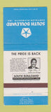 Matchbook Cover - South Boulevard Chrysler Plymouth Charlotte NC 30 Strike