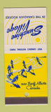 Matchbook Cover - Sunshine Village Banff AB 22 Strike Feature