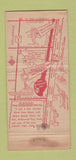 Matchbook Cover - The Dakar Motel Hallandale FL WEAR 21 Strike Feature