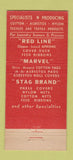 Matchbook Cover - Stag Brand Textiles Pittsburgh PA 21 Strike Feature