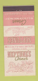 Matchbook Cover - Neptune's Corner New York City 21 Strike Feature