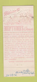 Matchbook Cover - Neptune's Corner New York City 21 Strike Feature