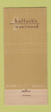 Matchbook Cover - Bullock's Westwood CA 21 Strike Feature