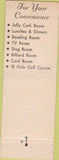 Matchbook Cover - Matchbook Cover Elks Club Yakima WA