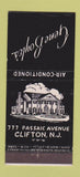 Matchbook Cover - Gene Boyle's Clifton NJ restaurant 21 Strike Feature