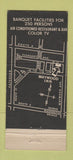 Matchbook Cover - Maywood Inn Maywood NJ POOR NO FILM 21 Strike Feature