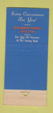 Matchbook Cover - Franklin Savings Bank New York City 21 Strike Feature