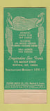 Matchbook Cover - Holiday Inn Montreal QC 21 Strike Feature
