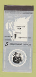 Matchbook Cover - Old Colony Bank Providence West Warwick RI 21 Strike Feature