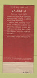 Matchbook Cover - Vallhalla Inn Sausalito CA girlie 21 Strike Feature